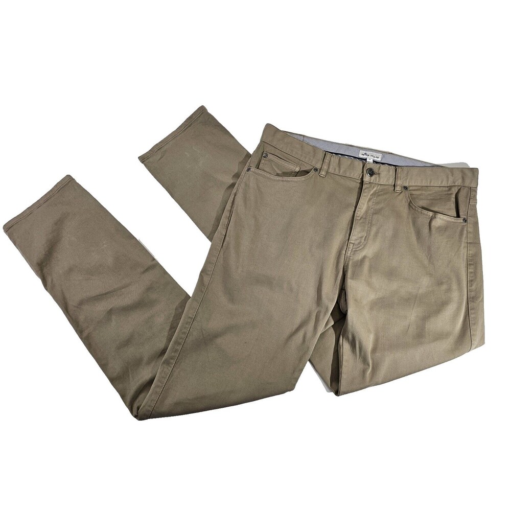 PETER MILLAR‎ Men's 35 Ultimate Sateen Five-Pocket Pant Stretch Chino Slacks